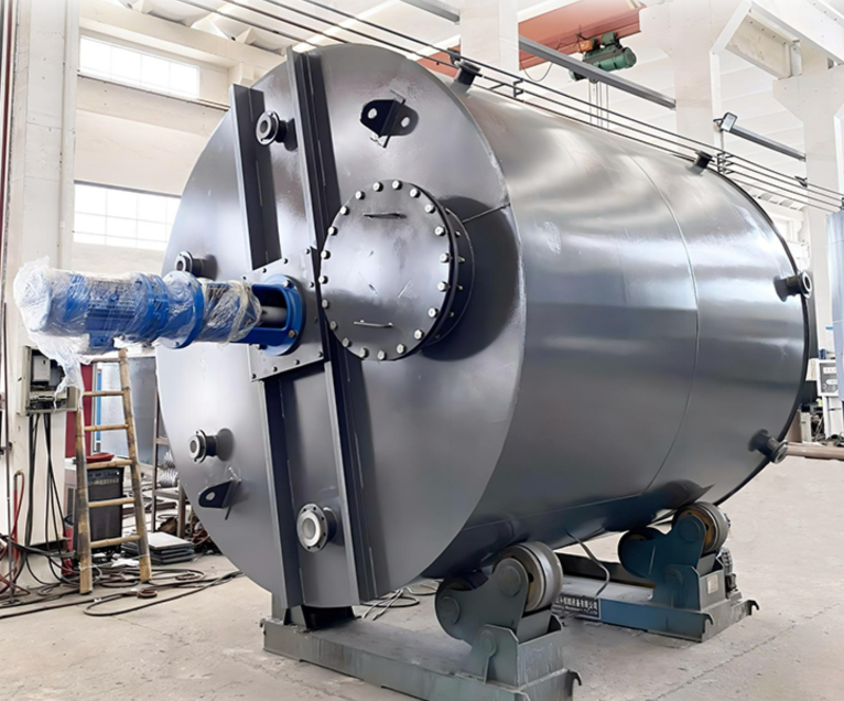 鋼襯塑攪拌罐鋼襯PE反應釜 酸堿中和罐反應罐 鋼襯四氟反應罐